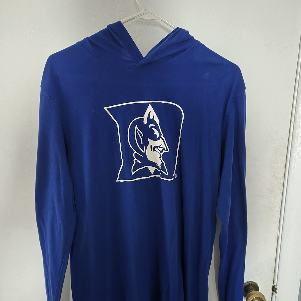 Duke Blue Devils Colosseum Blue Sweatshirt Hoodie with Logo